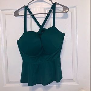 Torrid Green Adjustable Bikini Top
